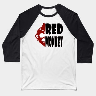 Red Monkey Baseball T-Shirt